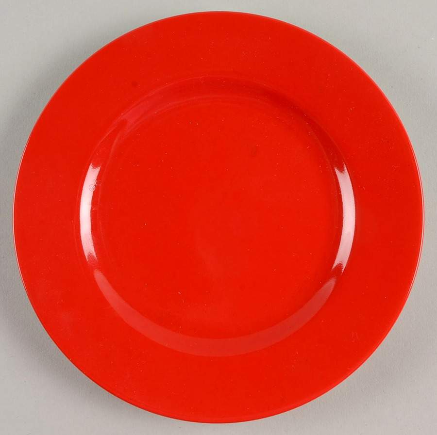Uno Strawberry (Dark Red) Bread & Butter Plate by Taitu-1
