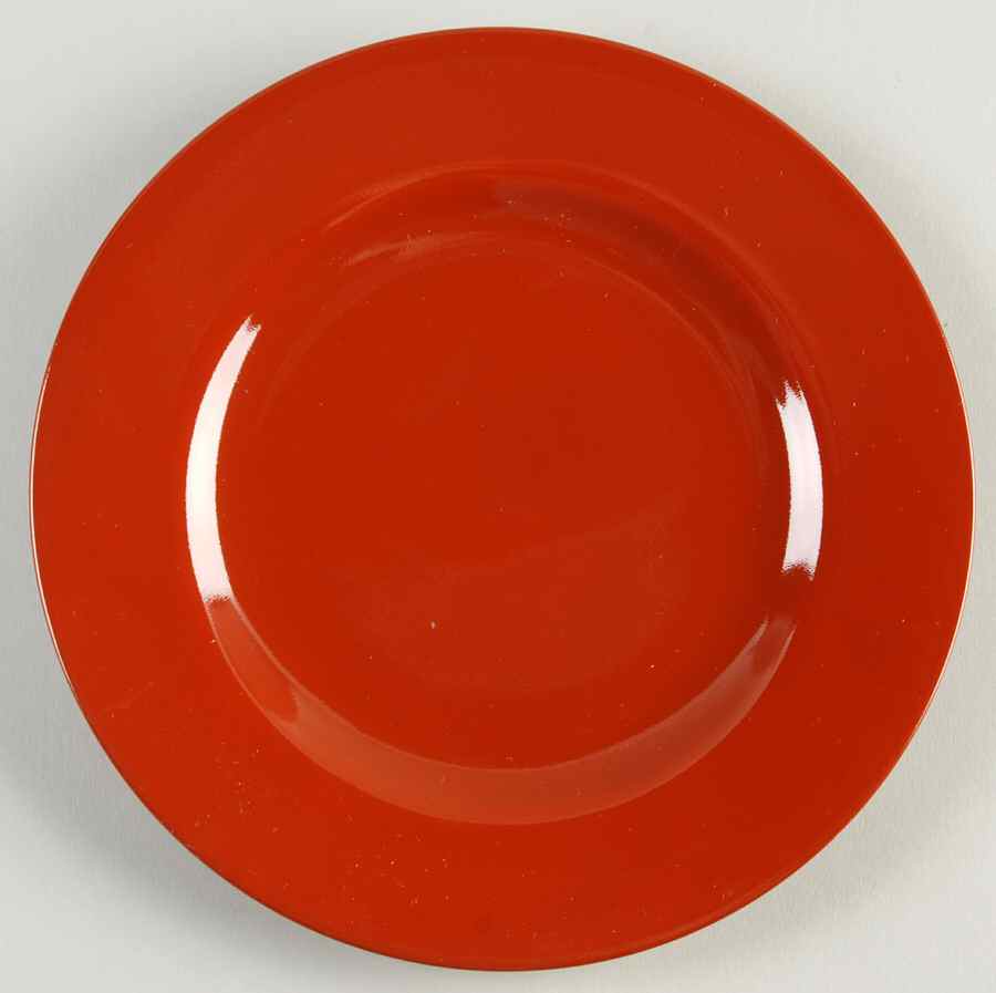 Uno Terra Cotta Bread & Butter Plate by Taitu-1