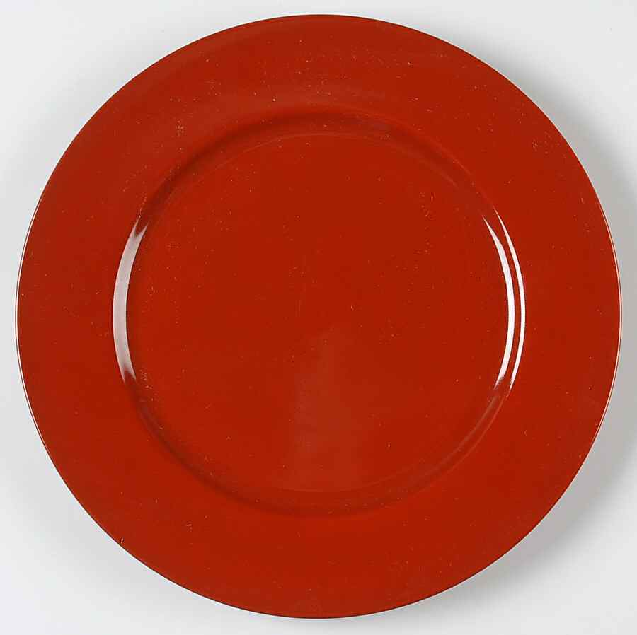 Uno Terra Cotta Round Service Plate (Charger) Chop Plate by Taitu-1