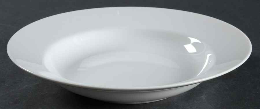 Uno White Rim Soup Bowl by Taitu-1