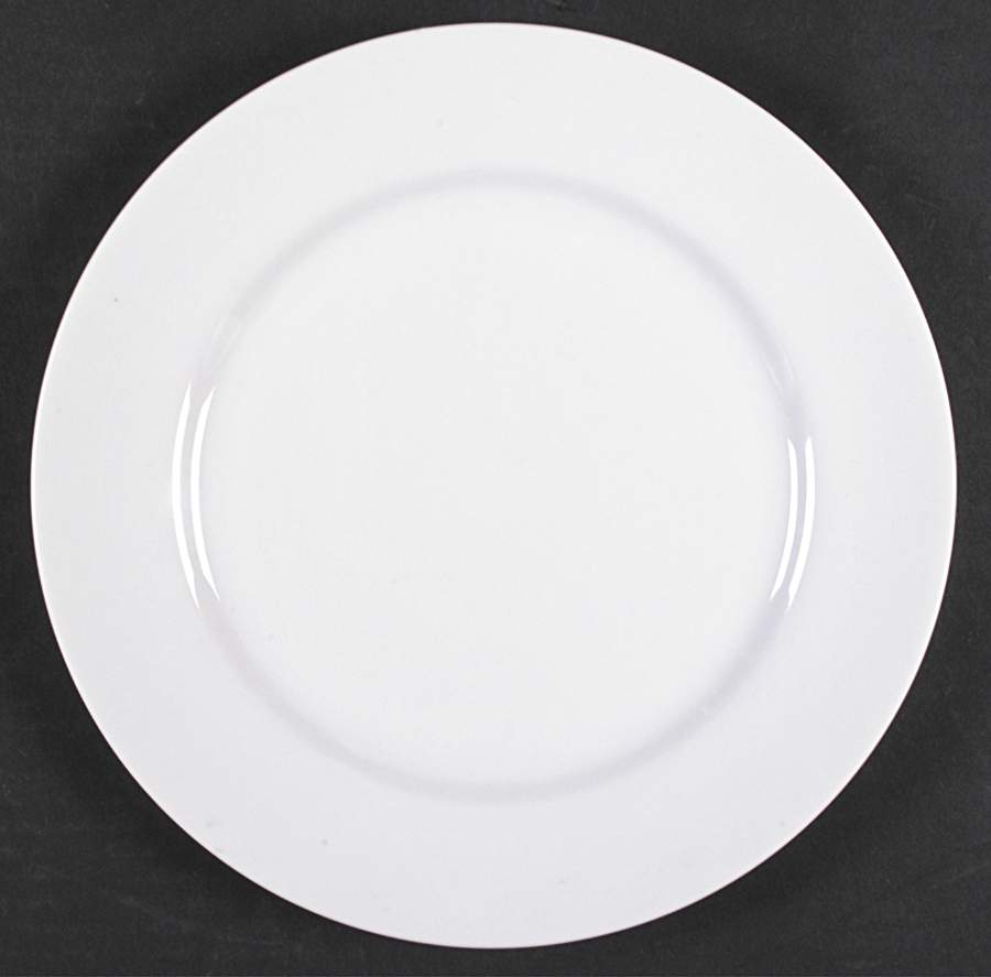 Uno White Dinner Plate by Taitu-1