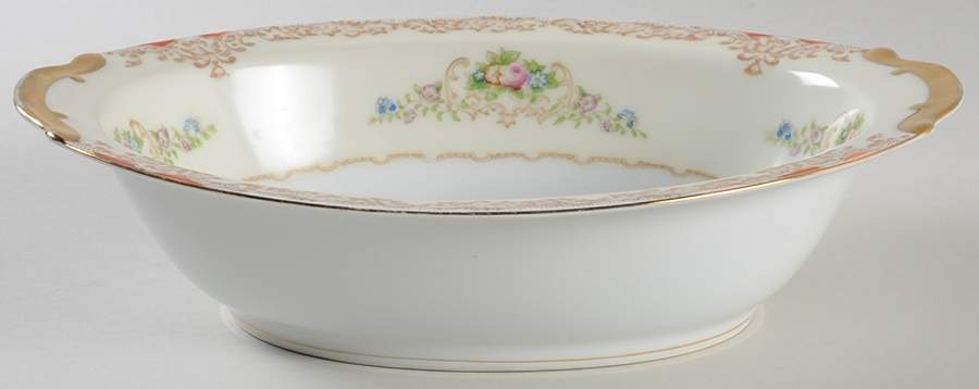TUI2 10" Oval Vegetable Bowl by Tuillerie (Japan)-1