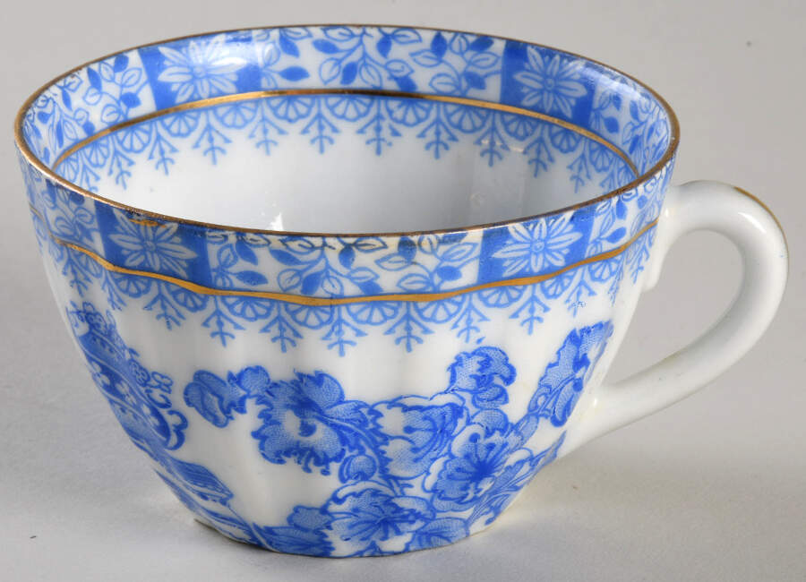 China Blau Flat Cup by Tuppack-1