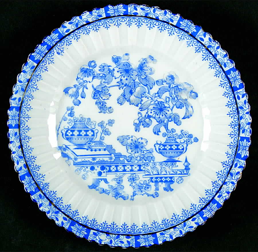 China Blau Bread & Butter Plate by Tuppack-1