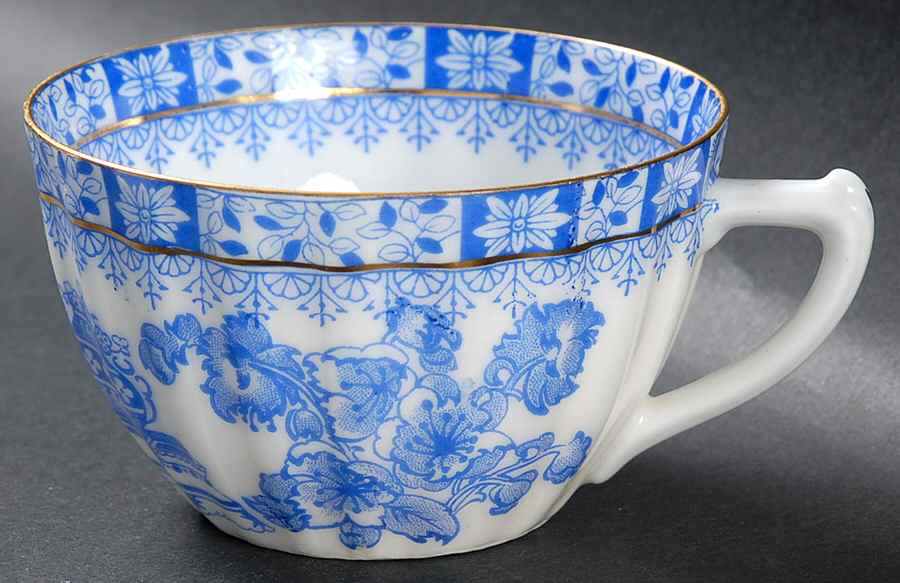 China Blau Flat Cup by Tuppack-1