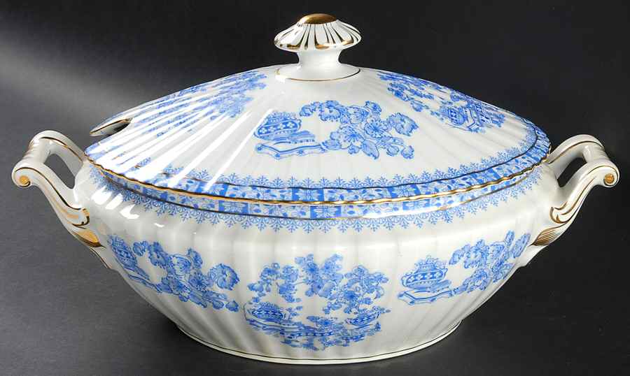 China Blau Tureen &  Lid by Tuppack-1