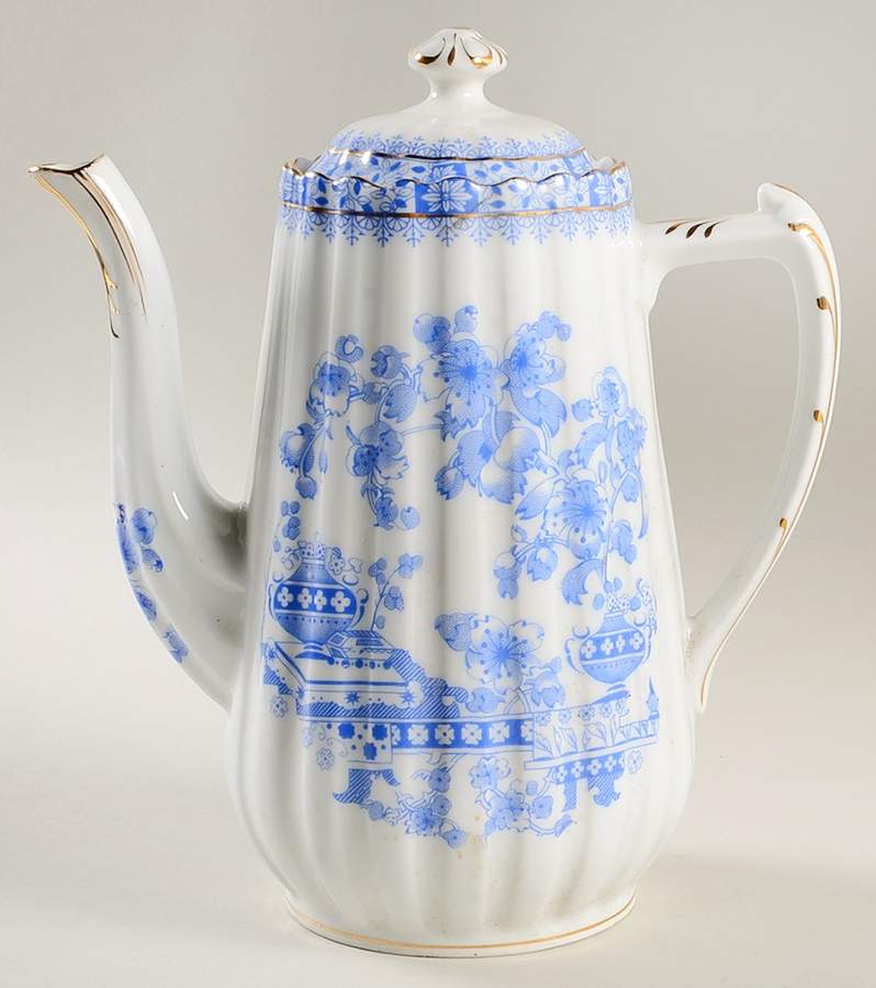 China Blau Coffee Pot & Lid by Tuppack-1