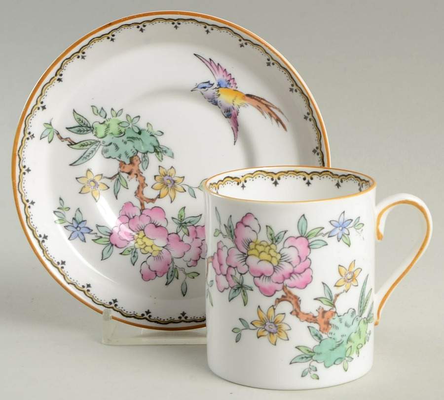 9047 Flat Demitasse Cup & Saucer Set by Tuscan - Royal Tuscan-1
