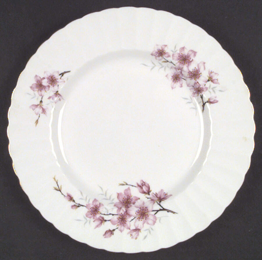 Almond Blossom Salad Plate by Tuscan - Royal Tuscan-1