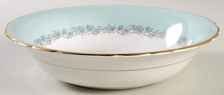 Aristocrat (Light Green) 9" Round Vegetable Bowl by Tuscan - Royal Tuscan-1