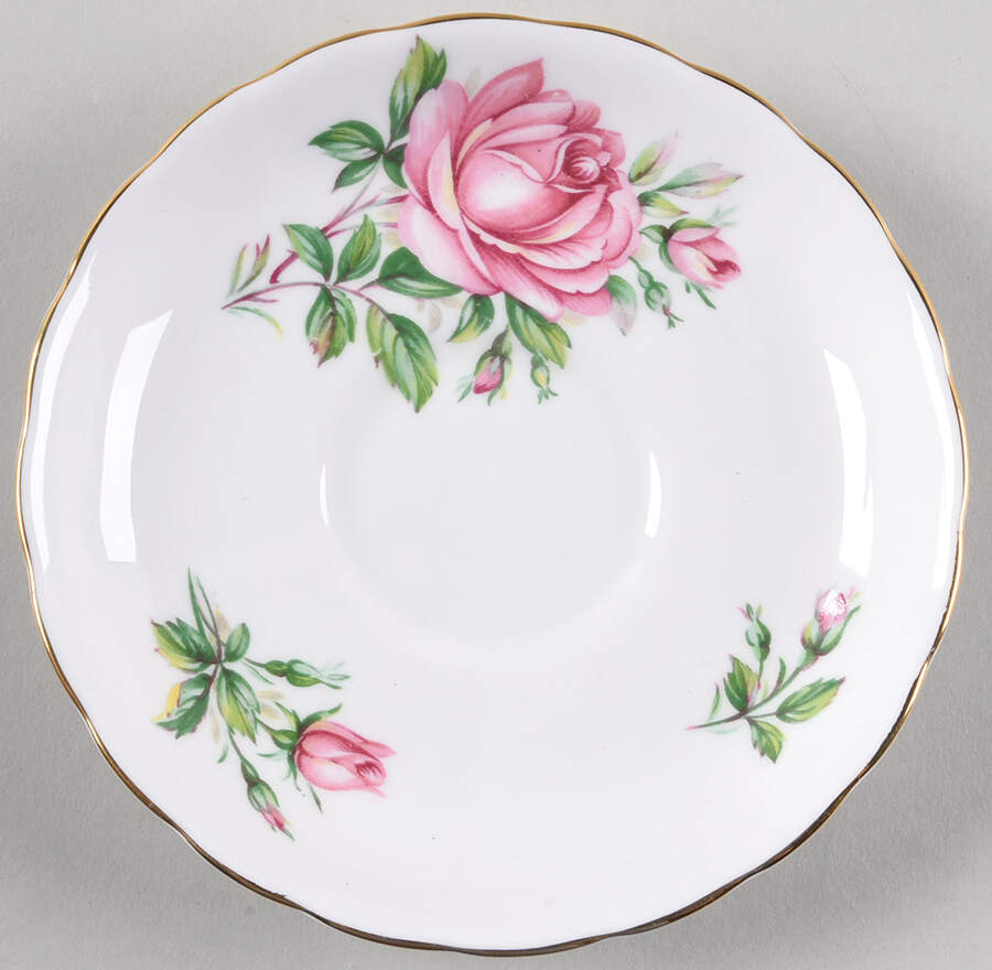 Birthday Flowers Saucer for Footed Cup by Tuscan - Royal Tuscan-1