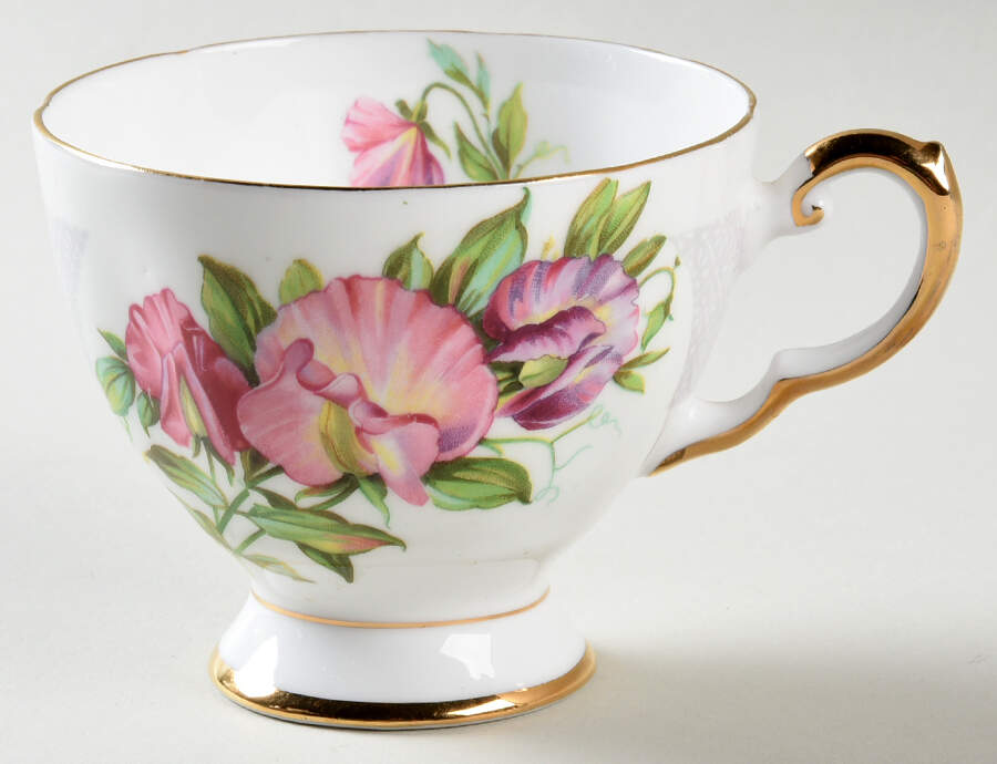Birthday Flowers Footed Cup by Tuscan - Royal Tuscan-1