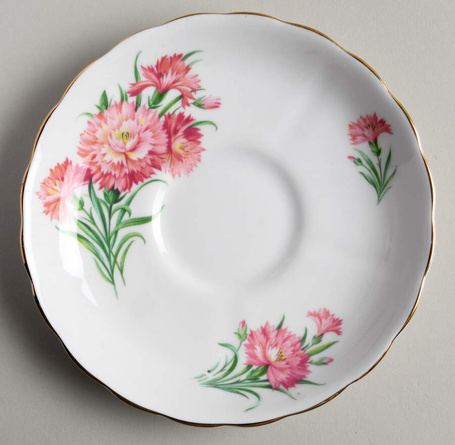 Birthday Flowers Saucer for Footed Cup by Tuscan - Royal Tuscan-1