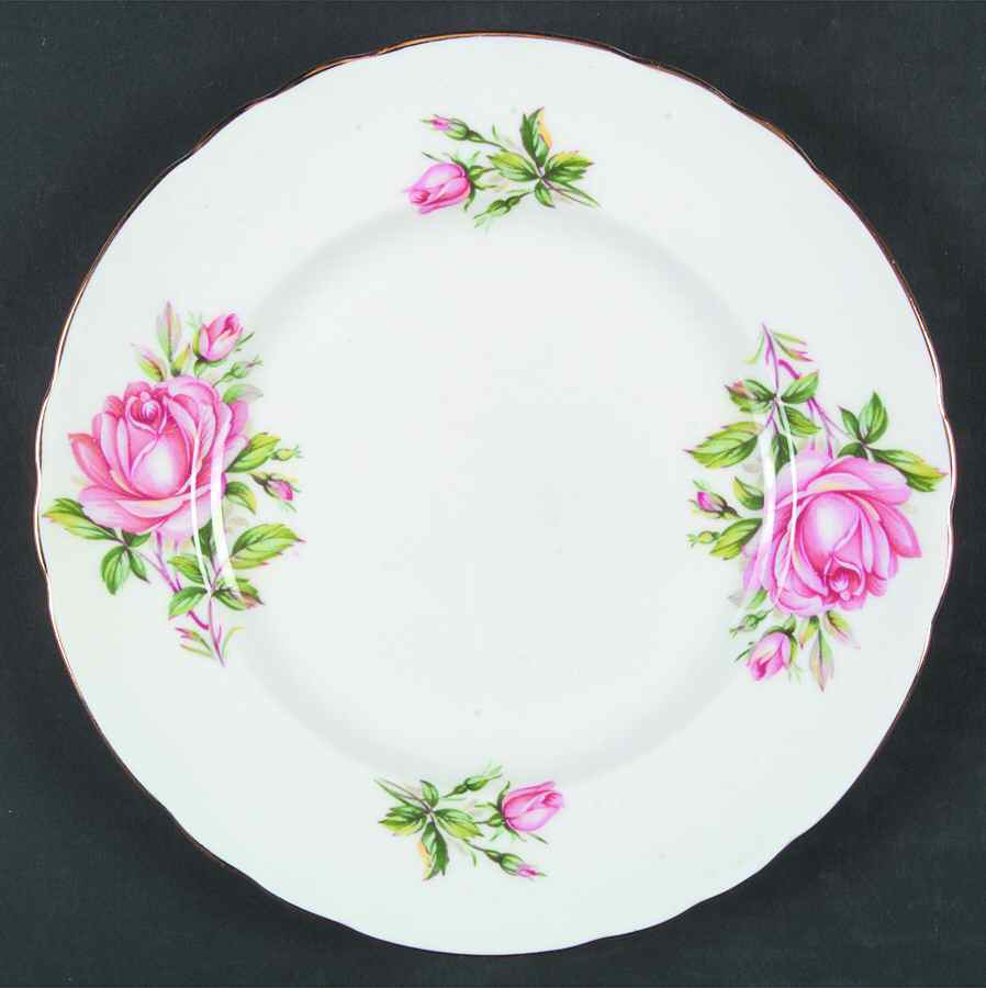 Birthday Flowers Salad Plate by Tuscan - Royal Tuscan-1