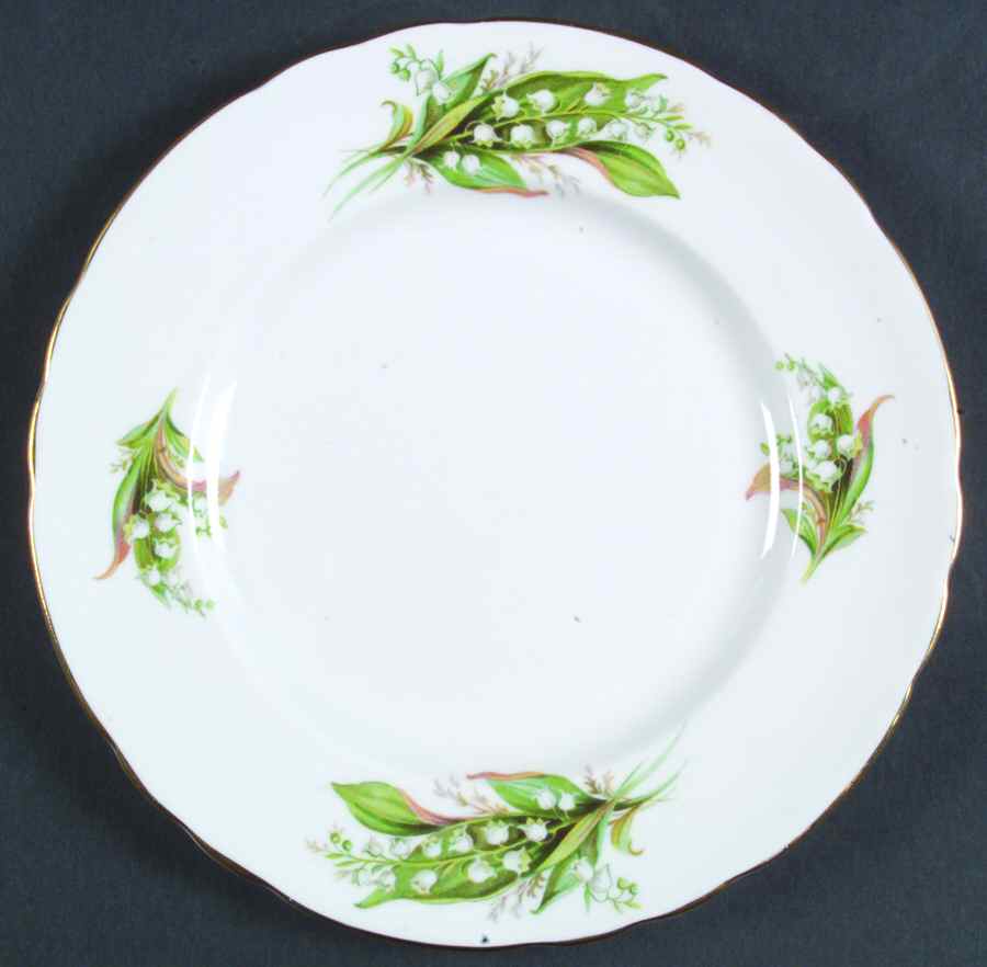 Birthday Flowers Salad Plate by Tuscan - Royal Tuscan-1
