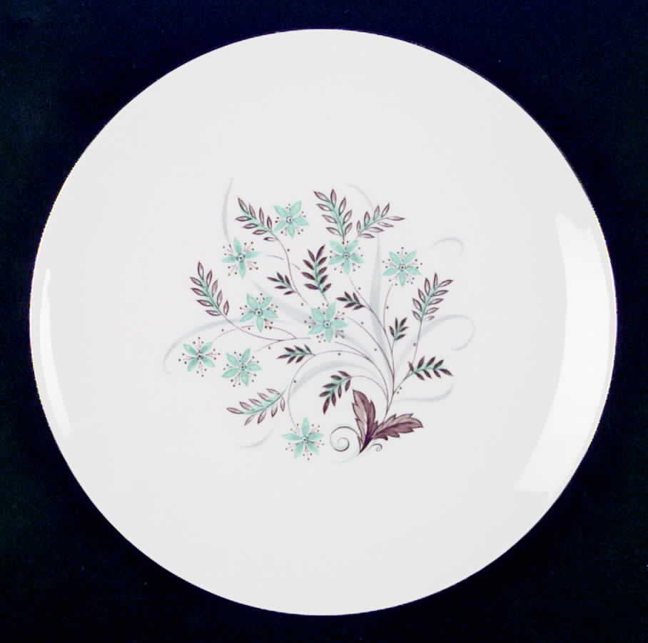 Blue Star (Pink Background) Dinner Plate by Tuscan - Royal Tuscan-1