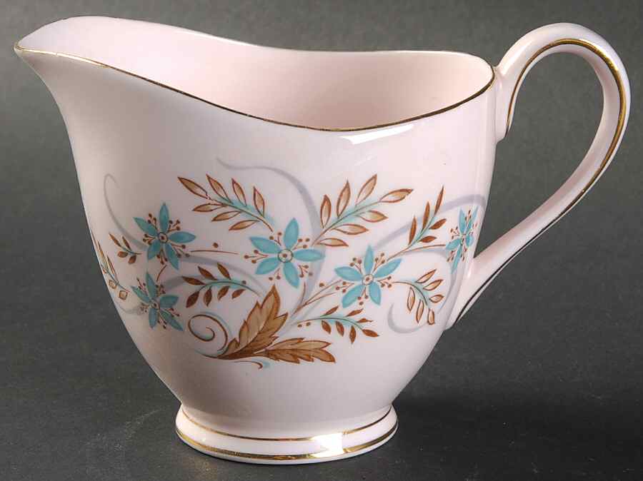 Blue Star (Pink Background) Creamer by Tuscan - Royal Tuscan-1