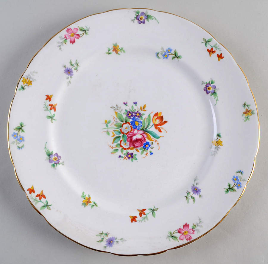 Bouquet Dinner Plate by Tuscan - Royal Tuscan-1