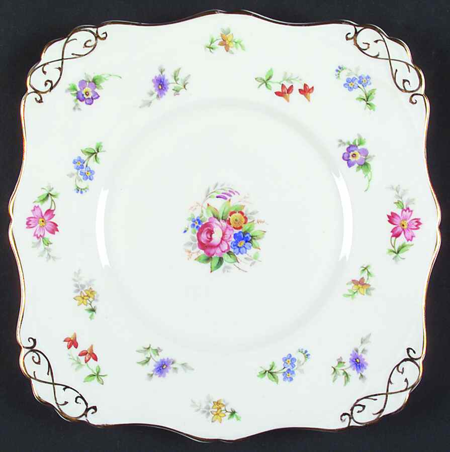 Bouquet Cookie Plate by Tuscan - Royal Tuscan-1