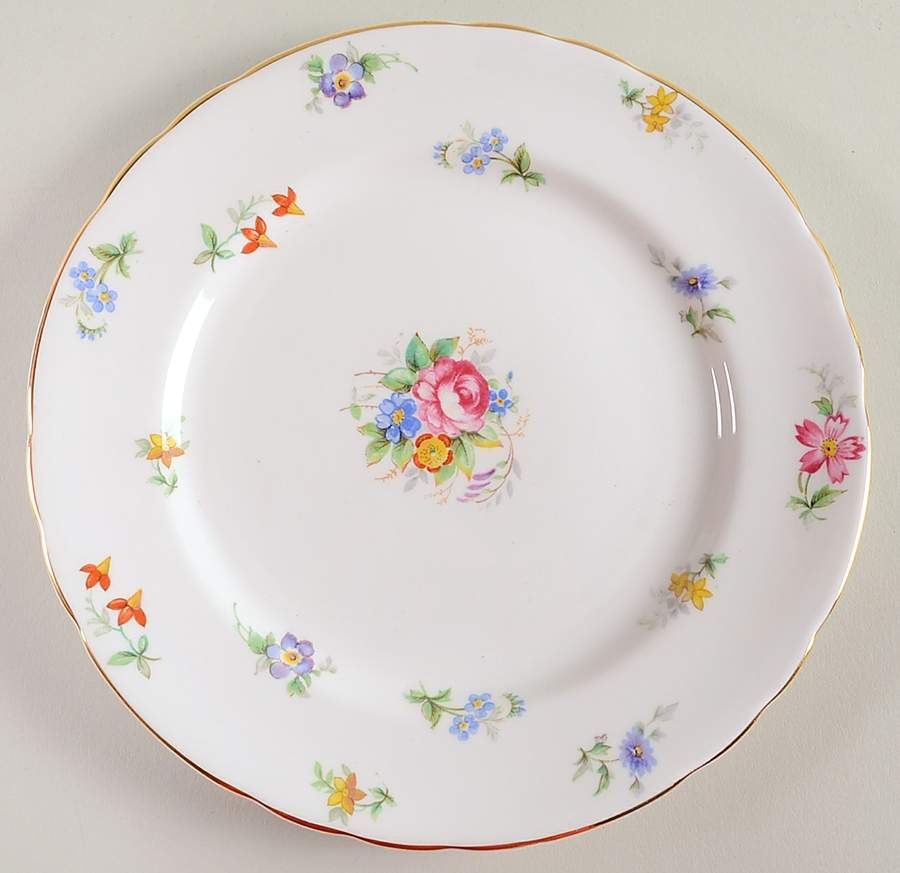 Bouquet Salad Plate by Tuscan - Royal Tuscan-1