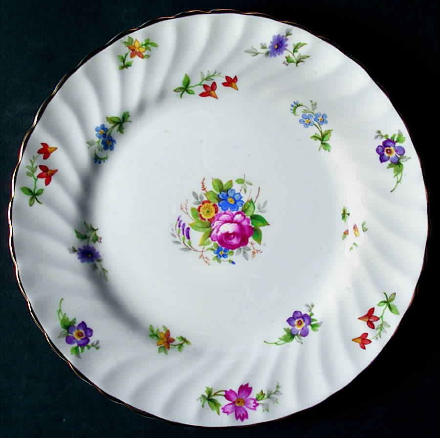 Bouquet Salad Plate by Tuscan - Royal Tuscan-1