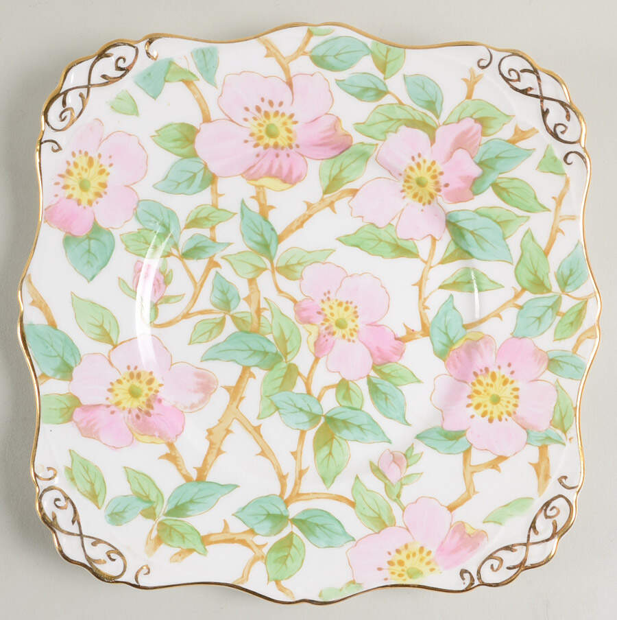 British Columbia Dogwood Cookie Plate by Tuscan - Royal Tuscan-1