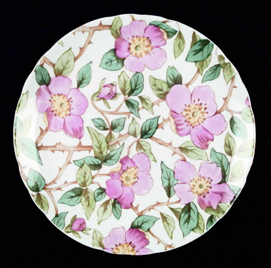 British Columbia Dogwood Salad Plate by Tuscan - Royal Tuscan-1