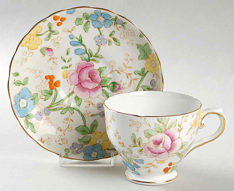 C8242 Footed Cup & Saucer Set by Tuscan - Royal Tuscan-1