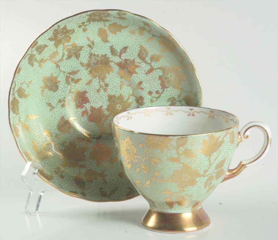 Trieste Footed Cup & Saucer Set by Tuscan - Royal Tuscan-1