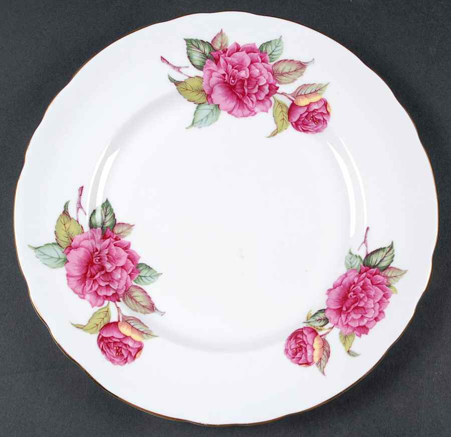 Camellia Salad Plate by Tuscan - Royal Tuscan-1