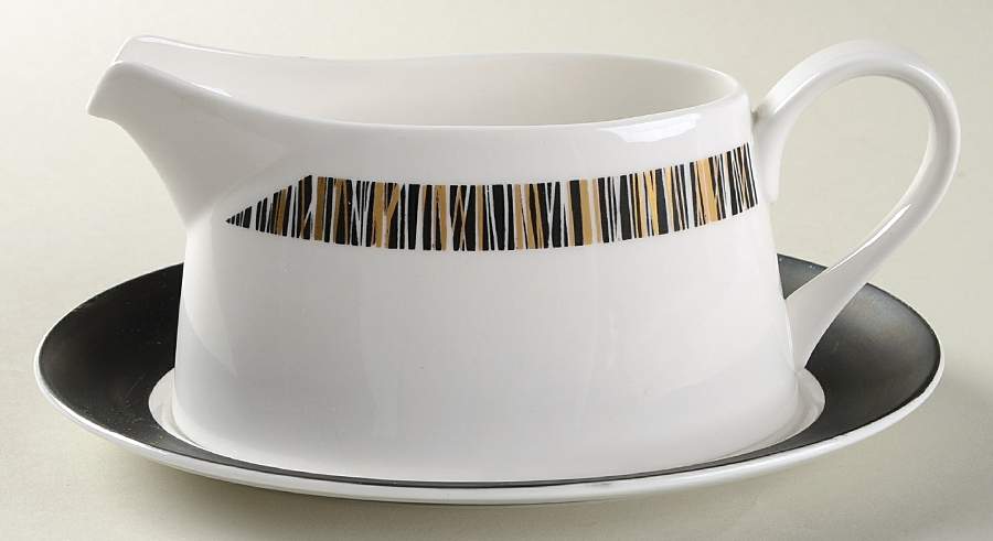 Cascade Gravy Boat & Underplate by Tuscan - Royal Tuscan-1