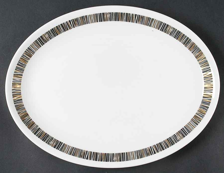Cascade 13" Oval Serving Platter by Tuscan - Royal Tuscan-1