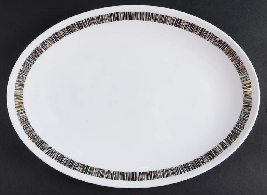 Cascade 15" Oval Serving Platter by Tuscan - Royal Tuscan-1