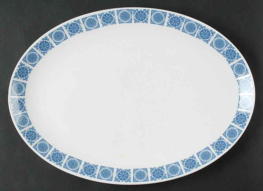 Charade 13" Oval Serving Platter by Tuscan - Royal Tuscan-1