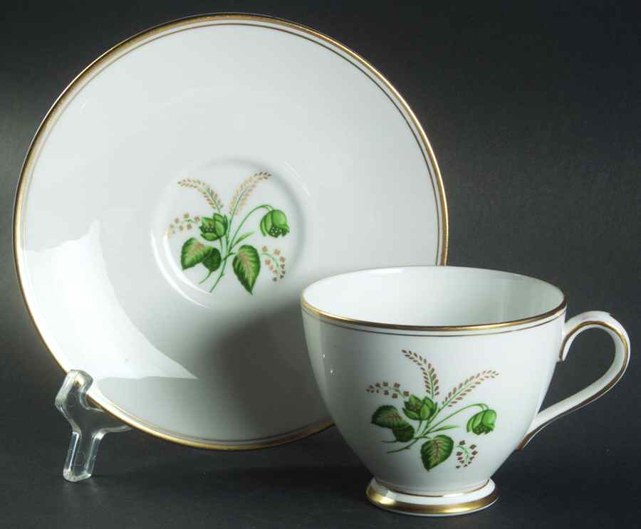 Charm Footed Cup & Saucer Set by Tuscan - Royal Tuscan-1
