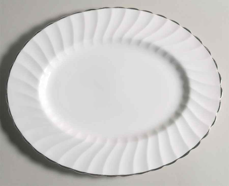 Claridge 13" Oval Serving Platter by Tuscan - Royal Tuscan-1