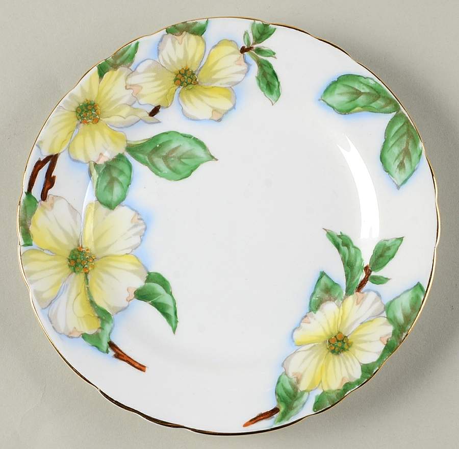 Dogwood Bread & Butter Plate by Tuscan - Royal Tuscan-1
