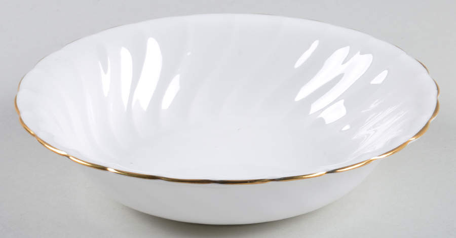 Dover (Gold Trim) Coupe Cereal Bowl by Tuscan - Royal Tuscan-1