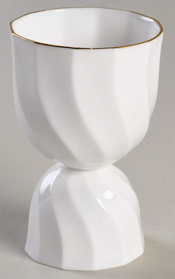 Dover (Gold Trim) Double Egg Cup by Tuscan - Royal Tuscan-1