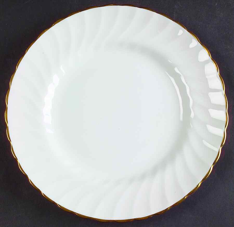 Dover (Gold Trim) Salad Plate by Tuscan - Royal Tuscan-1