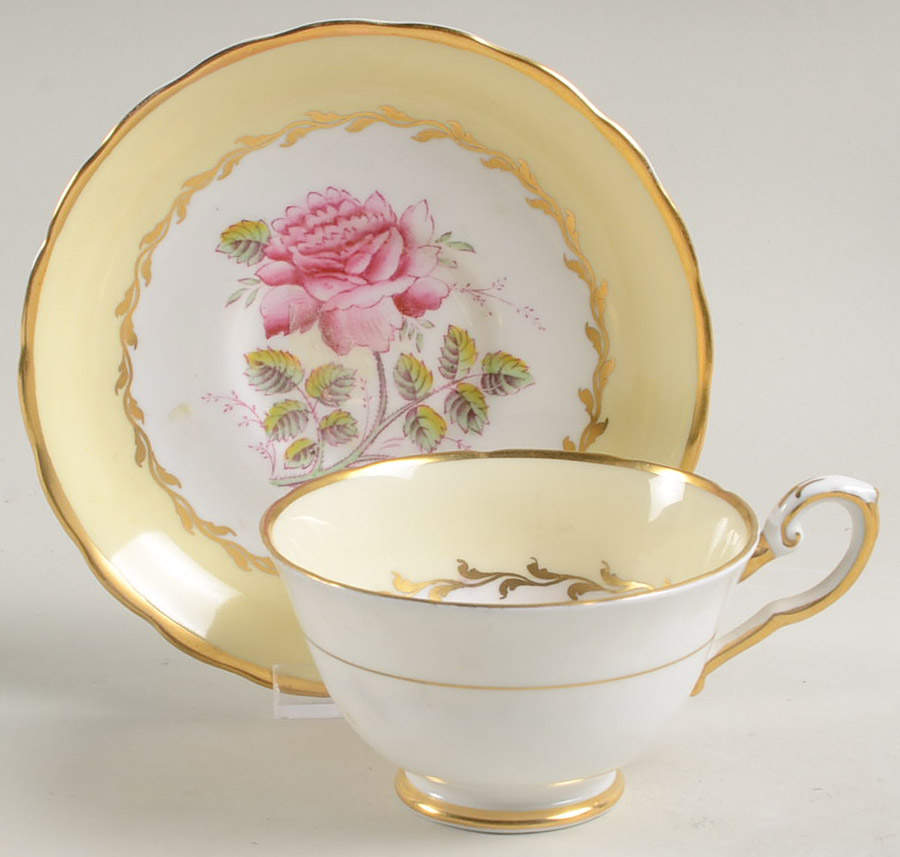 Dovedale Footed Cup & Saucer Set by Tuscan - Royal Tuscan-1