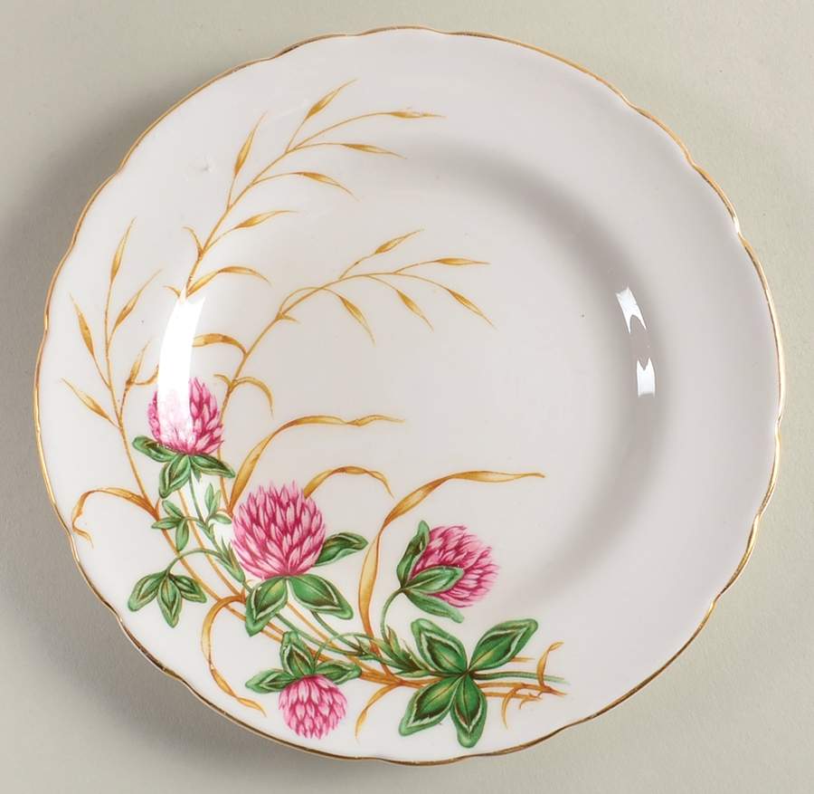 Four Leaf Clover Salad Plate by Tuscan - Royal Tuscan-1