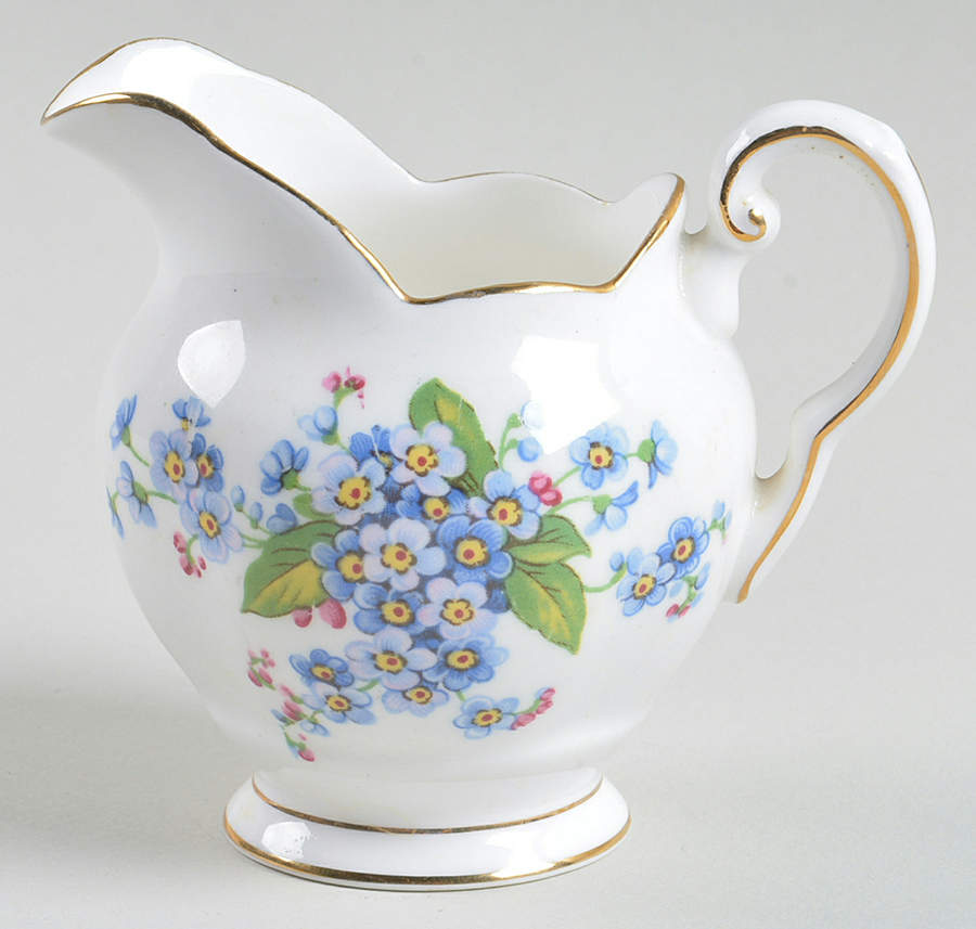 Forget Me Not Mini Creamer by Tuscan - Royal Tuscan-1