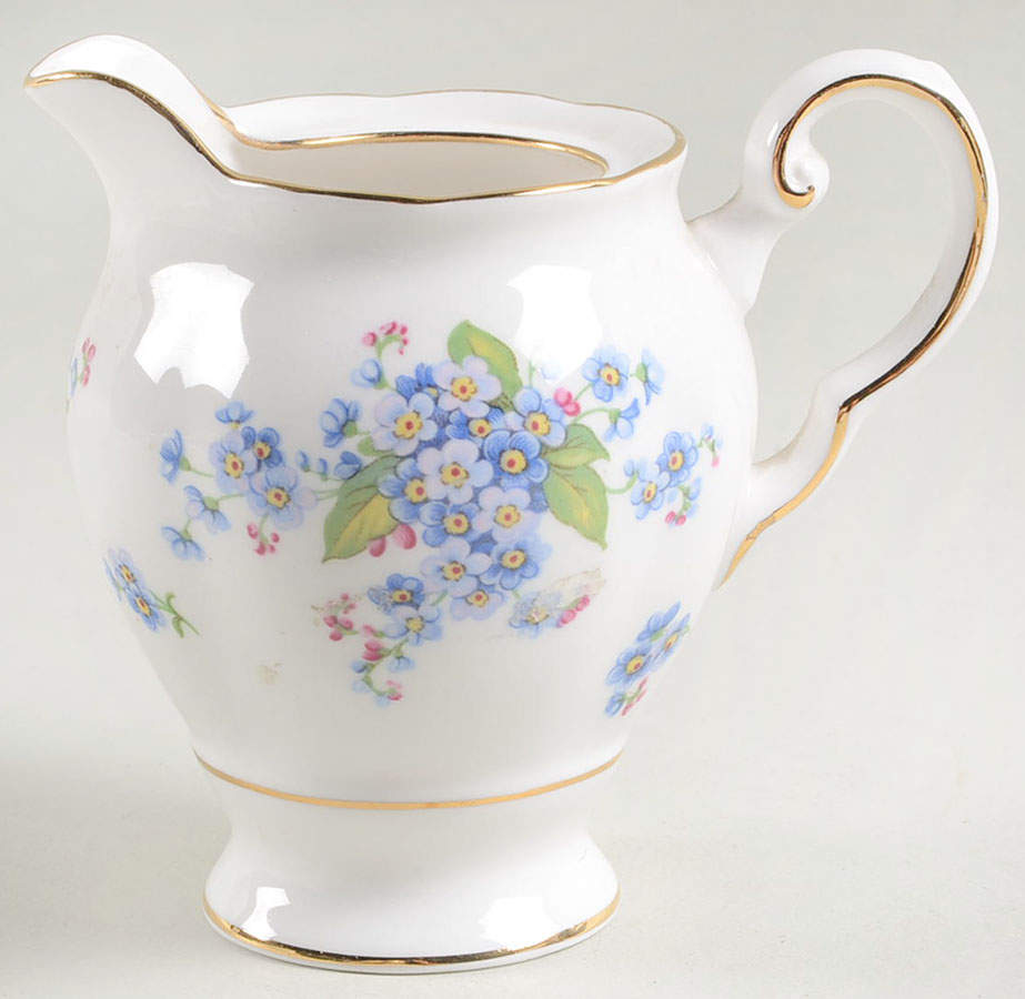 Forget Me Not Creamer by Tuscan - Royal Tuscan-1