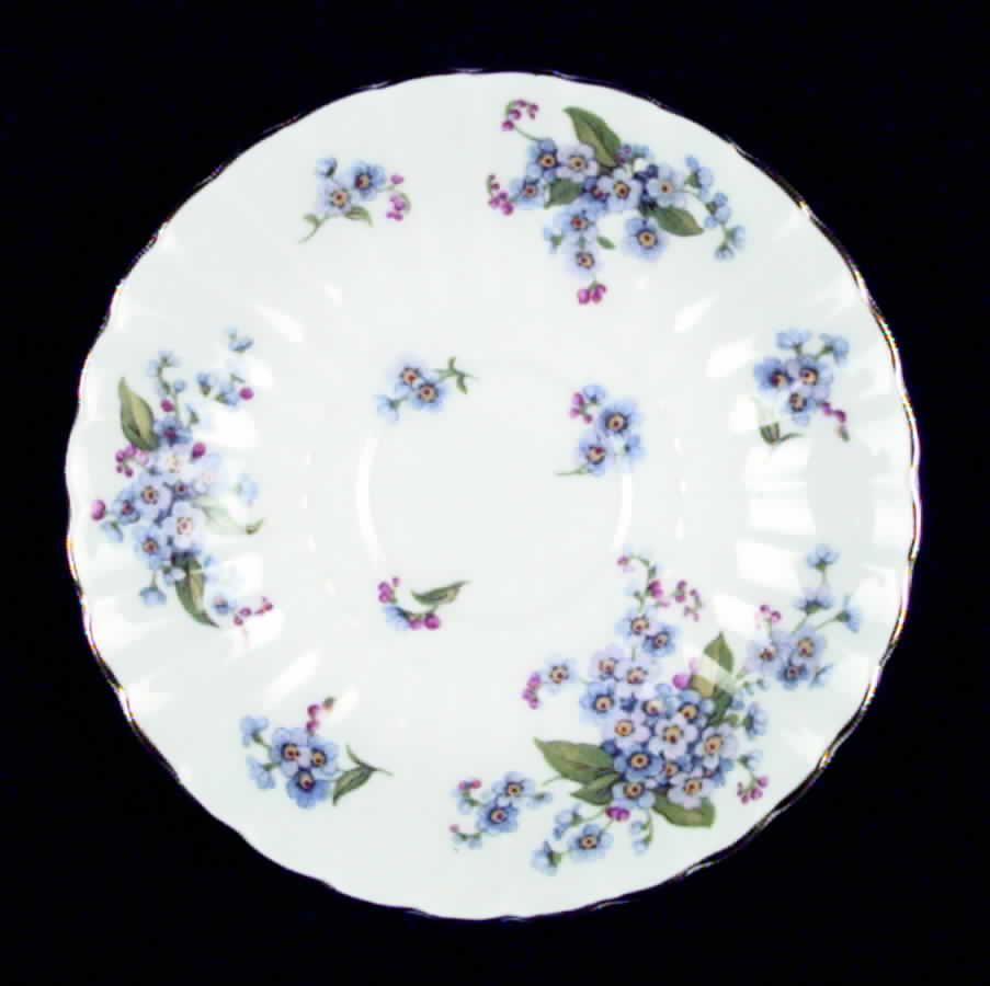 Forget Me Not Saucer by Tuscan - Royal Tuscan-1