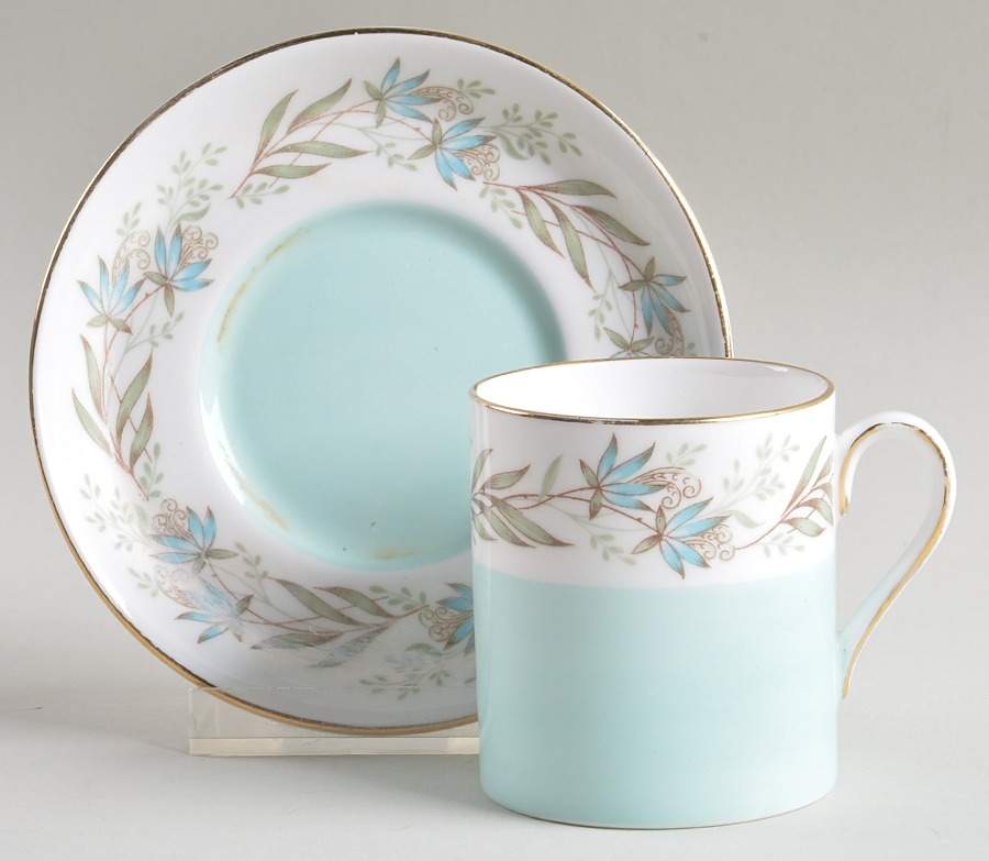 Fresco Flat Demitasse Cup & Saucer Set by Tuscan - Royal Tuscan-1
