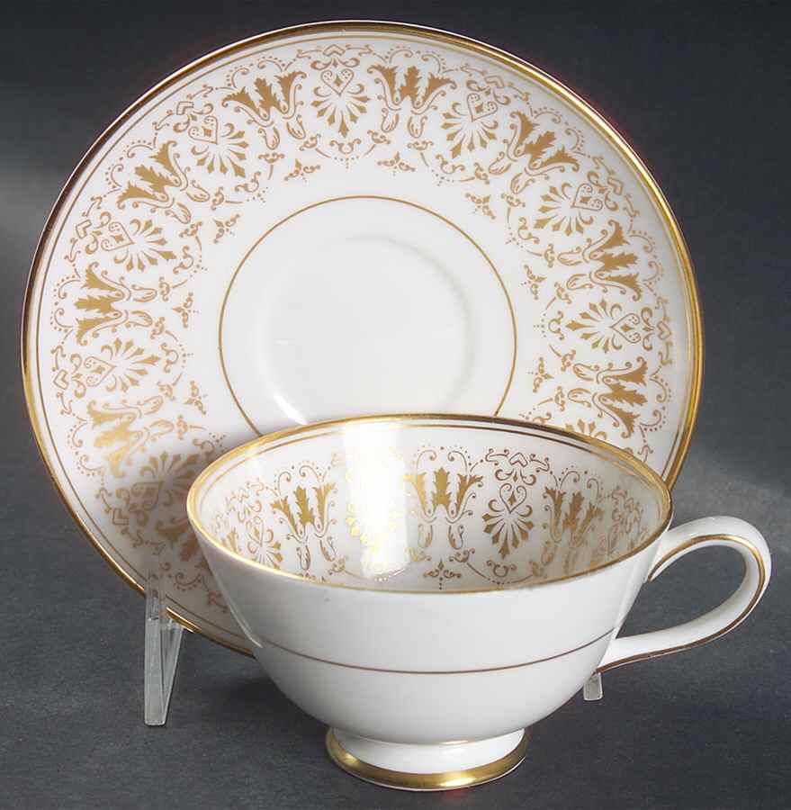 Gainsborough Footed Cup & Saucer Set by Tuscan - Royal Tuscan-1