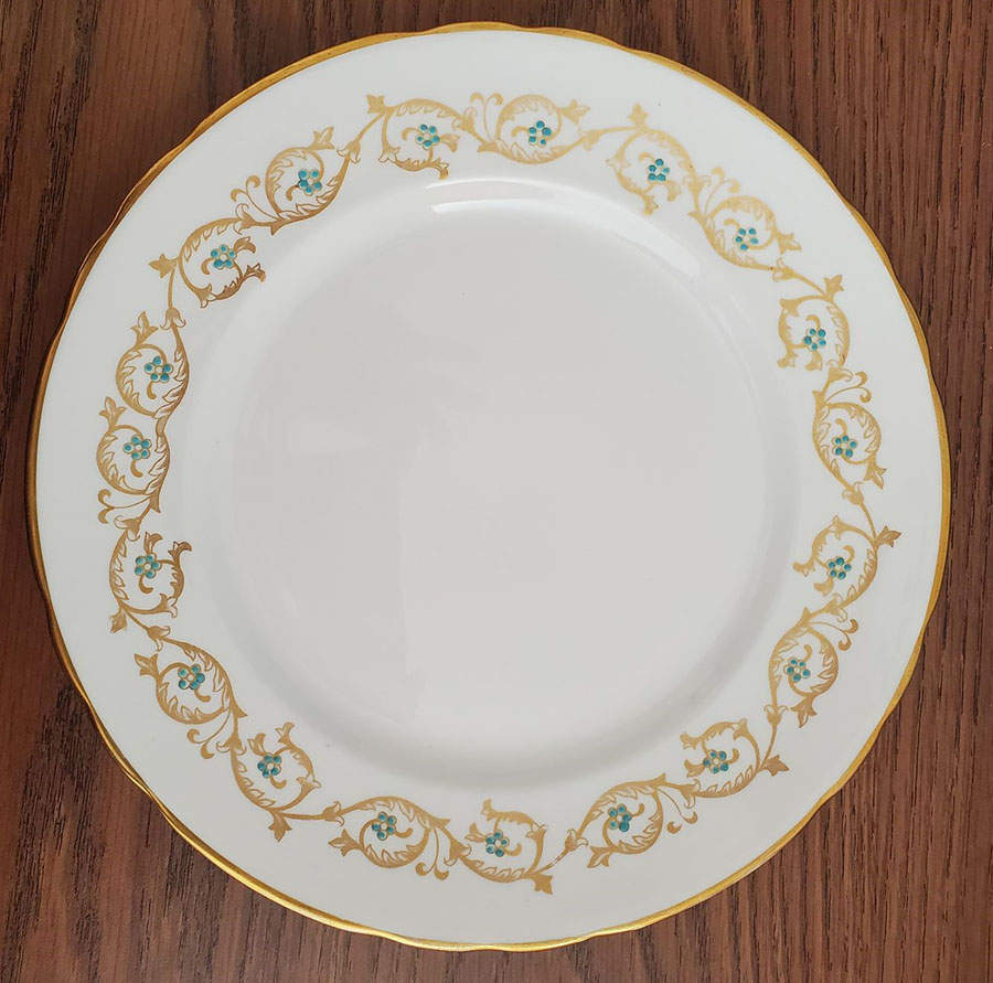 Gold Imperial Dinner Plate by Tuscan - Royal Tuscan-1