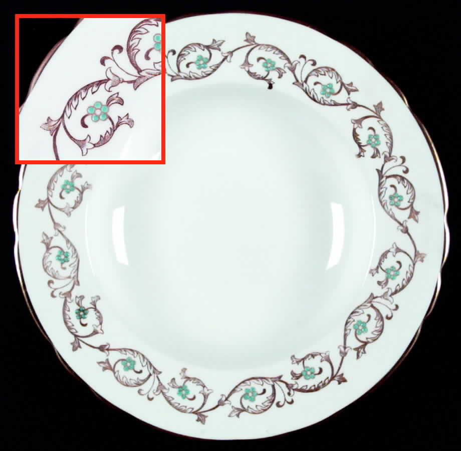 Gold Imperial Rim Soup Bowl by Tuscan - Royal Tuscan-1