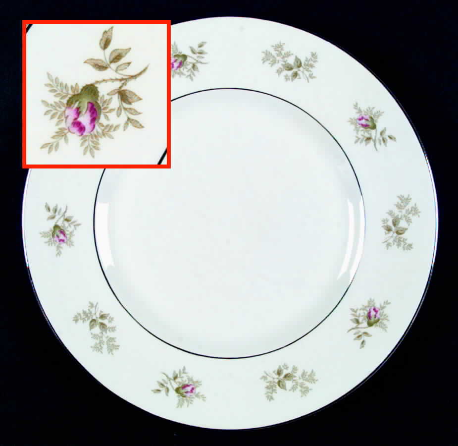 Green Duchess Dinner Plate by Tuscan - Royal Tuscan-1